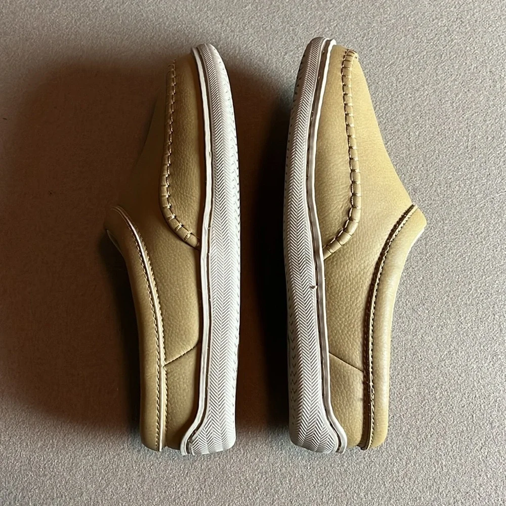MY SLIPPERS All Season Leather Slip-ons - Women’s Size 9 - Picture 4 of 7